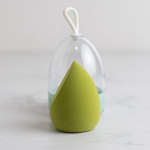 Esponja Maquillaje con Estuche Aguacate