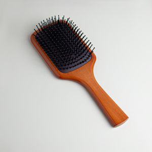 Cepillo de Cabello Rectangular Marrón