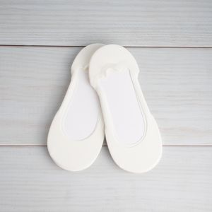 Calcetines Anti Drop Mujer Color 2 Pares Blanco