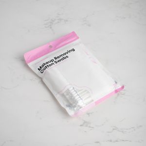 Hisopos de Algodón para Remover Maquillaje Punta Redonda 100 unidades