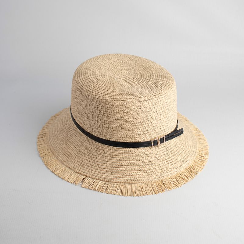 Handmade Sombreros Con Cinta De Cuero De Salmu00f3n