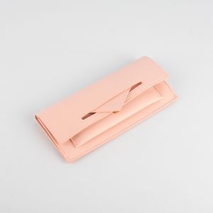 Billetera de Botón a Presión Rosa