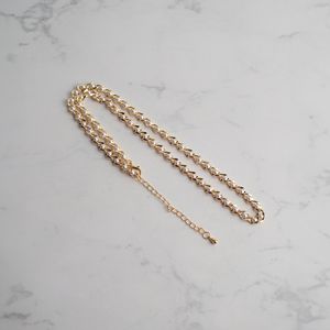Collar con Perlas Pequeñas Dorado