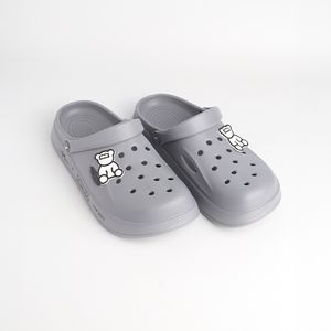 Sandalias Antideslizantes Para Hombre Gris Talla 40-41