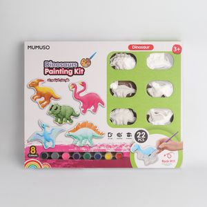 Kit de Pintura de Dinosaurios 12 Piezas