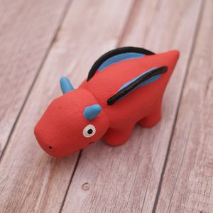 Juguete de Rinoceronte Rosado para Mascotas