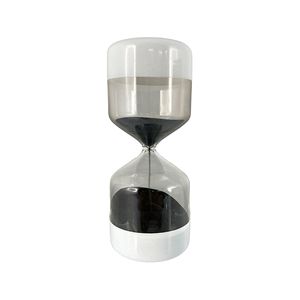 Reloj De Arena Geometrico Negro
