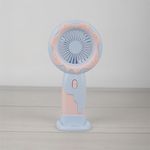 Ventilador-Donut-Con-Soporte-Para-Telefono-Azul