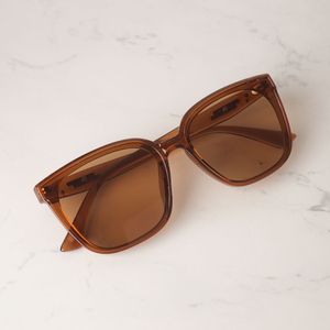 Lentes de Sol Oversize - Lentes Marrón