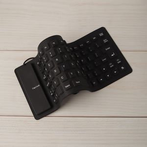 Teclado Flexible de Silicona Negro
