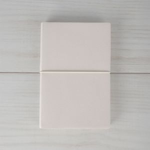 Cuaderno B6 con Elástico Blanco