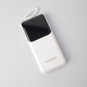 Batería Portátil 3 en 1 con 10000 Mah Blanco