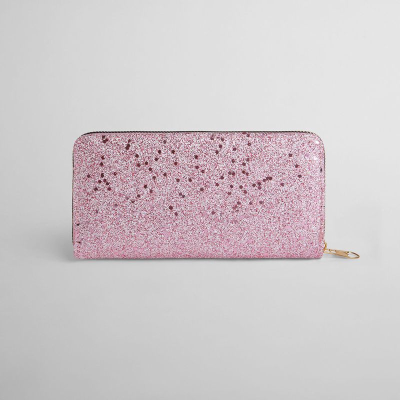 Billetera-Diseño-Brillante-Rosa