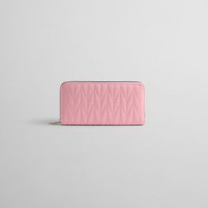 Billetera con Textura Espiga Rosa