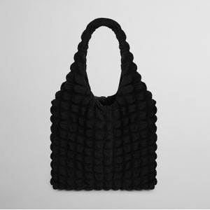 Bolso con Textura Negro