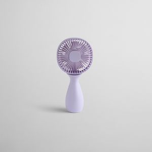 Ventilador de Mano Lila Pastel