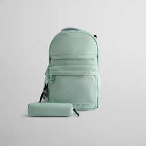 Set Mochila + Cartuchera Verde Pastel