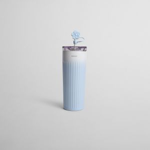 Vaso Isotérmico con Sorbete Cherry Blossom Azul 650 ml