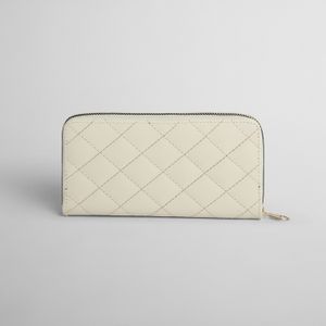 Billetera Modelo Rombos Beige