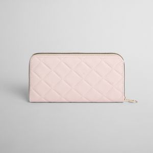 Billetera Modelo Rombos Rosa