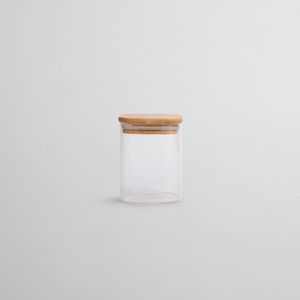 Recipiente de Almacenamiento Cuadrado de Vidrio 500 ml