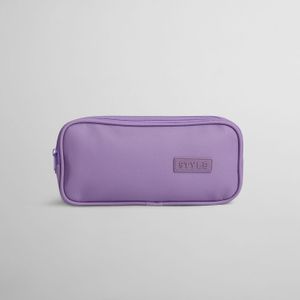 Cartuchera Triple Cierre Morada