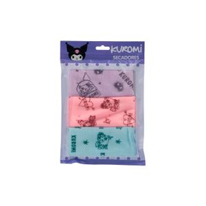 Set de 3 Secadores Microfibra Kuromi