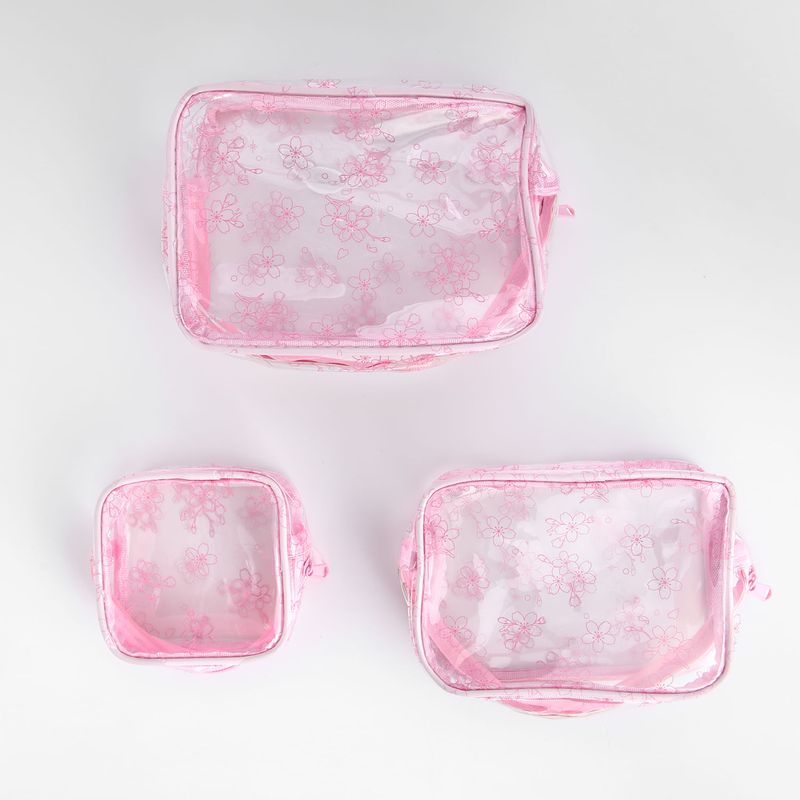 SET-DE-BOLSAS-DE-MAQUILLAJE-TRANSPARENTES-TRES-PIEZAS-FLOR-DE-CEREZO