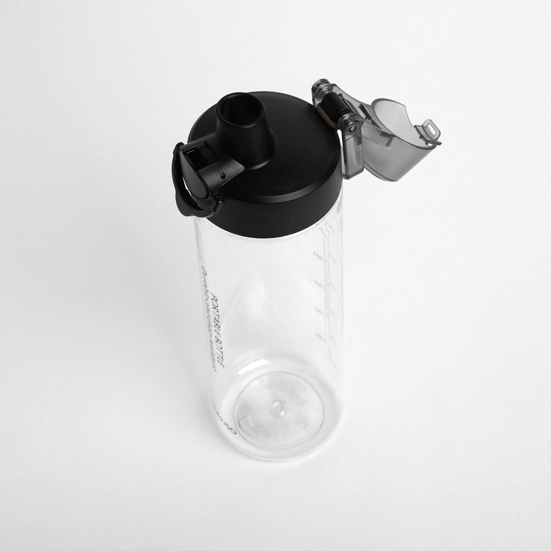 BOTELLA-PLaSTICO-USO-DEPORTIVO-CON-TAPoN-FLIP--NEGRO---280ML-