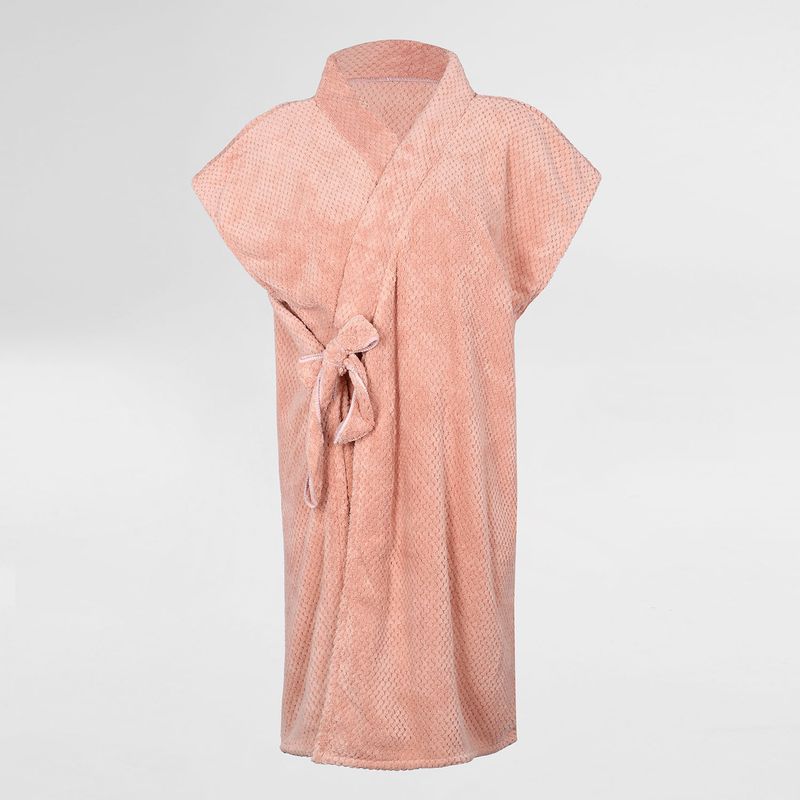 BATA-LARGA-CON-MANGAS-CORTAS-ROSA-CLARO