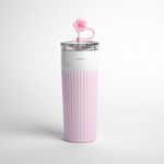 VASO-ISOTERMICO-ACANALADO-CON-SORBETE-CHERRY-BLOSSOM-COLLECTION-ROSA